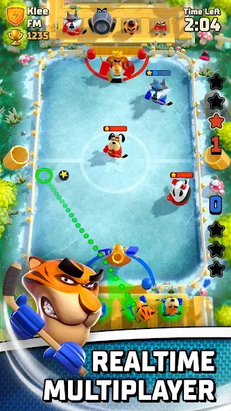 Взлом Rumble Hockey (Рамбл Хоккей)  [МОД Menu] — стабильная версия apk на Андроид screen 1