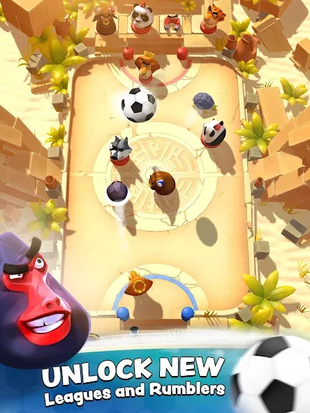 Взлом Rumble Stars Football (Рамбл Старс)  [МОД Много денег] — стабильная версия apk на Андроид screen 2