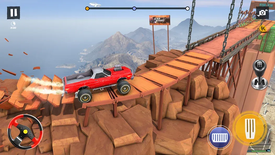 Скачать взлом Car Stunt Games 3D Car Games  [МОД Много монет] — полная версия apk на Андроид screen 2