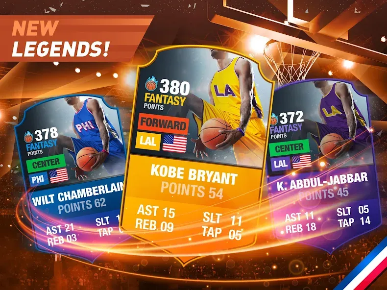 Взломанная Basketball Fantasy Manager NBA  [МОД Menu] — стабильная версия apk на Андроид screen 4