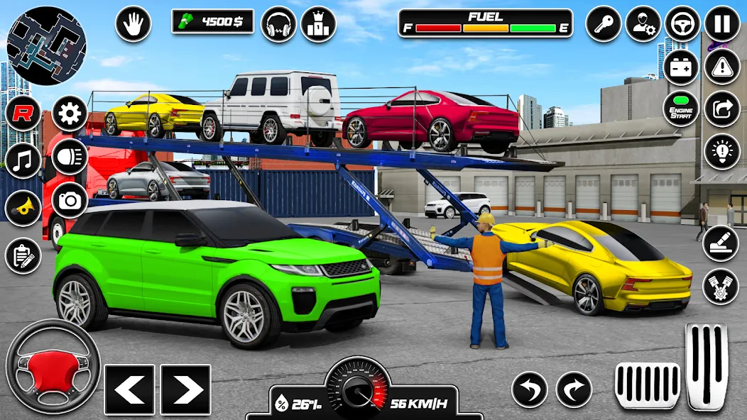 Взломанная Car Transporter 3d:Truck Games  [МОД Много монет] — последняя версия apk на Андроид screen 3