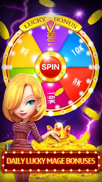 Скачать взломанную Slots (Слоты)  [МОД Unlocked] — последняя версия apk на Андроид screen 1