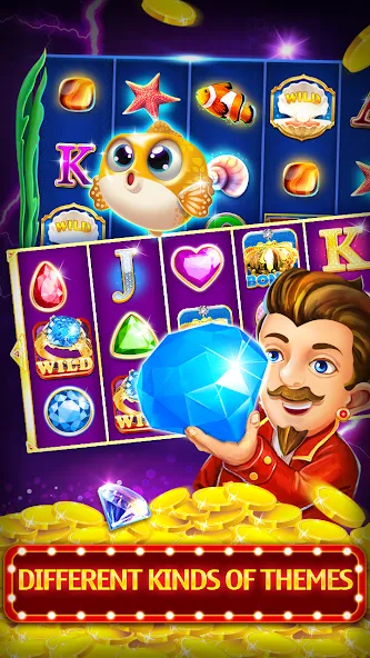 Скачать взломанную Slots (Слоты)  [МОД Unlocked] — последняя версия apk на Андроид screen 4