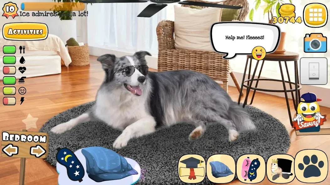 Скачать взлом Adopt a pet : Corgi Games (Риал Петс бай Фруви)  [МОД Menu] — последняя версия apk на Андроид screen 5