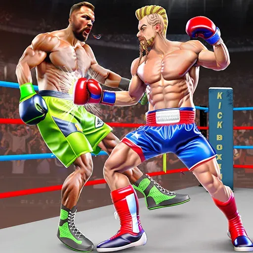 Скачать взлом Kick Boxing Games: Fight Game  [МОД Все открыто] — стабильная версия apk на Андроид screen 1