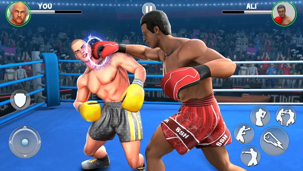 Скачать взлом Kick Boxing Games: Fight Game  [МОД Все открыто] — стабильная версия apk на Андроид screen 3