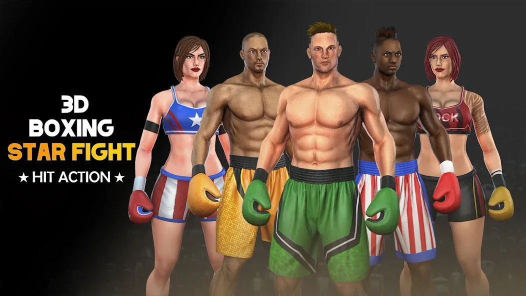 Скачать взлом Kick Boxing Games: Fight Game  [МОД Все открыто] — стабильная версия apk на Андроид screen 5