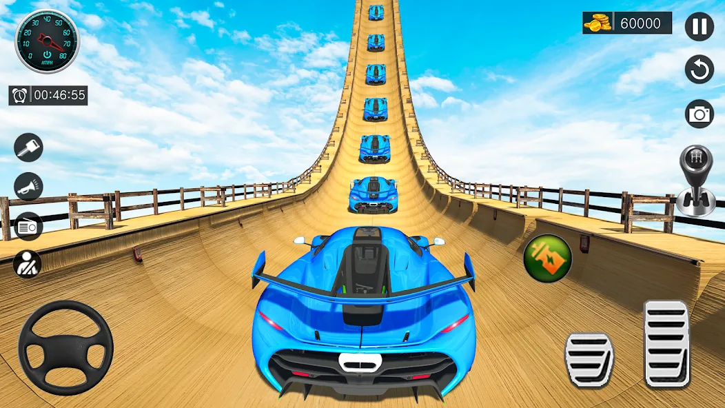 Скачать взлом Ramp Car Game — Car Stunt (Рамп Кар Гейм)  [МОД Бесконечные деньги] — стабильная версия apk на Андроид screen 1