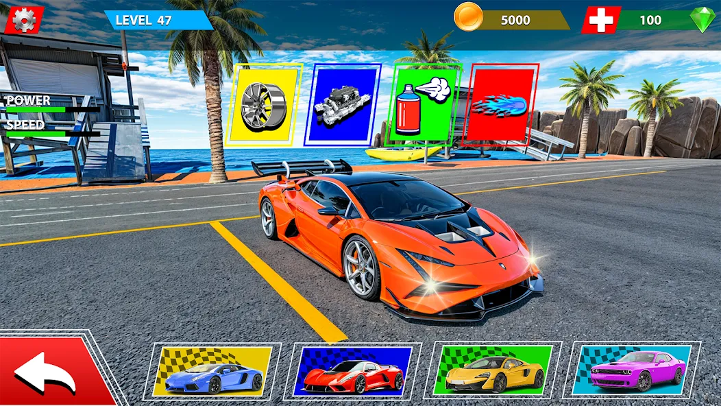 Скачать взлом Rampa Car Game: GT Car stunts (Мега Рэмпс)  [МОД Mega Pack] — последняя версия apk на Андроид screen 3