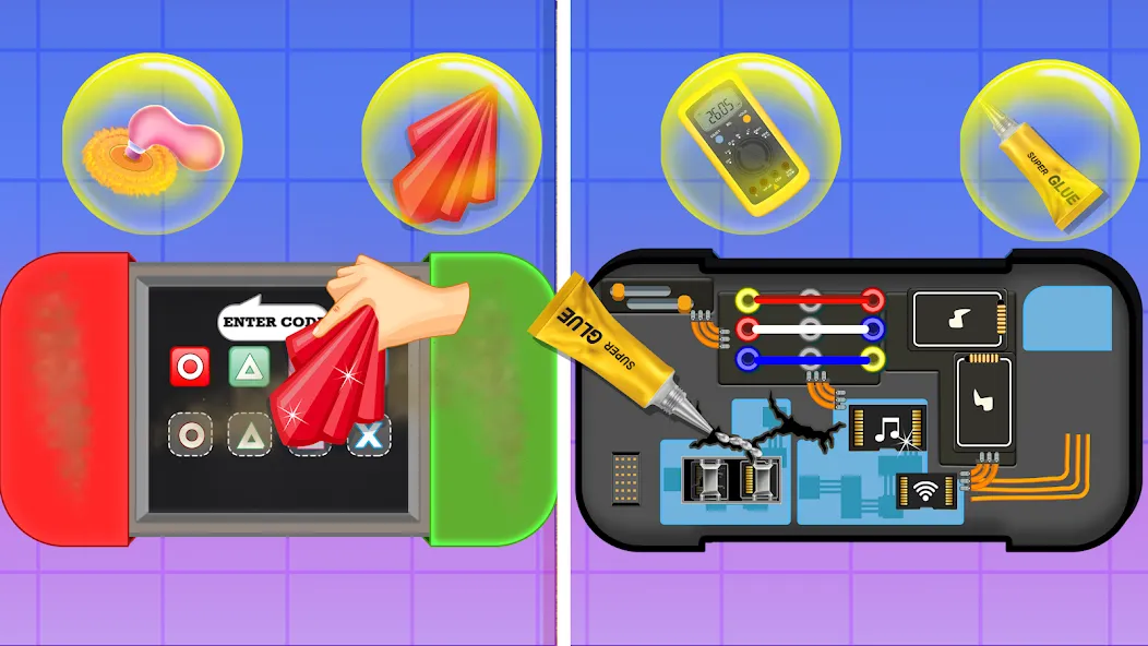 Взлом Electronics Repair Master  [МОД Menu] — полная версия apk на Андроид screen 3