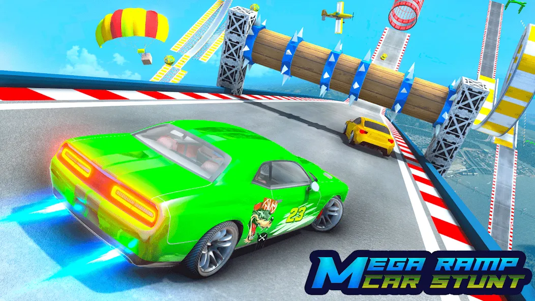 Взломанная Ramp Car Games: GT Car Stunts (Рамп Кар Игры)  [МОД Все открыто] — последняя версия apk на Андроид screen 2