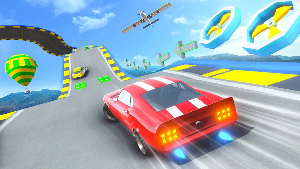 Взломанная Ramp Car Games: GT Car Stunts (Рамп Кар Игры)  [МОД Все открыто] — последняя версия apk на Андроид screen 3