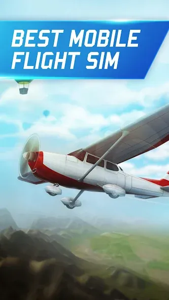 Взлом Flight Pilot: 3D Simulator  [МОД Menu] — полная версия apk на Андроид screen 2