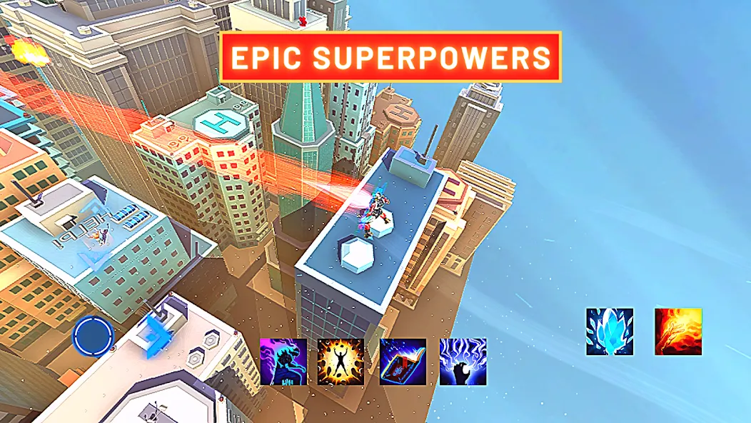 Скачать взлом Super hero Flying iron jet man  [МОД Много монет] — последняя версия apk на Андроид screen 3