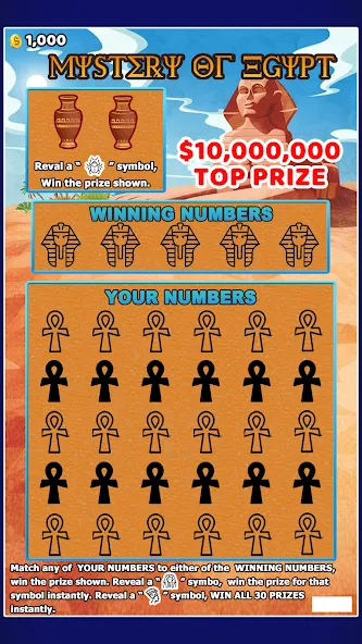 Взлом Lottery Scratchers Ticket Off (Лотерейный билет на ободрителейскретчи)  [МОД Unlimited Money] — последняя версия apk на Андроид screen 5