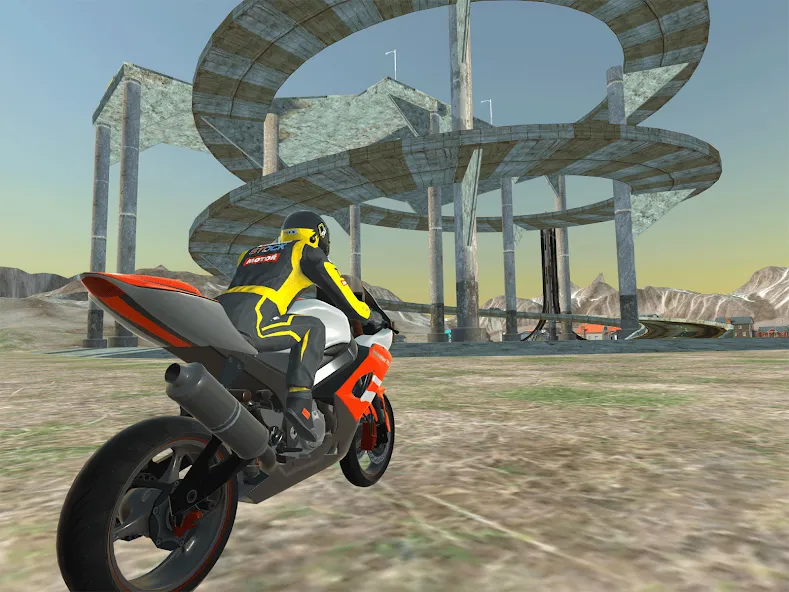 Скачать взлом Moto bike Driving: Mega Ramp  [МОД Все открыто] — последняя версия apk на Андроид screen 3