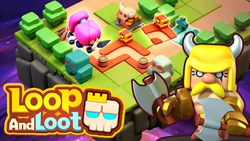 Взлом Loop & Loot™: Merge RPG (Покет Квест)  [МОД Mega Pack] — стабильная версия apk на Андроид screen 1