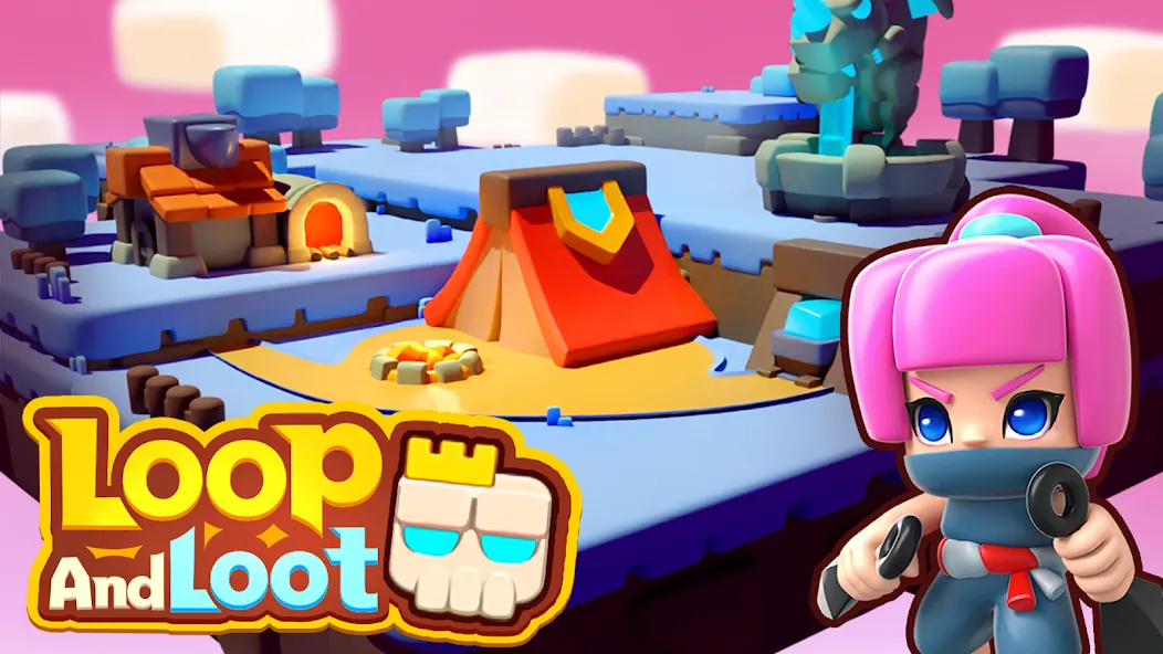 Взлом Loop & Loot™: Merge RPG (Покет Квест)  [МОД Mega Pack] — стабильная версия apk на Андроид screen 2