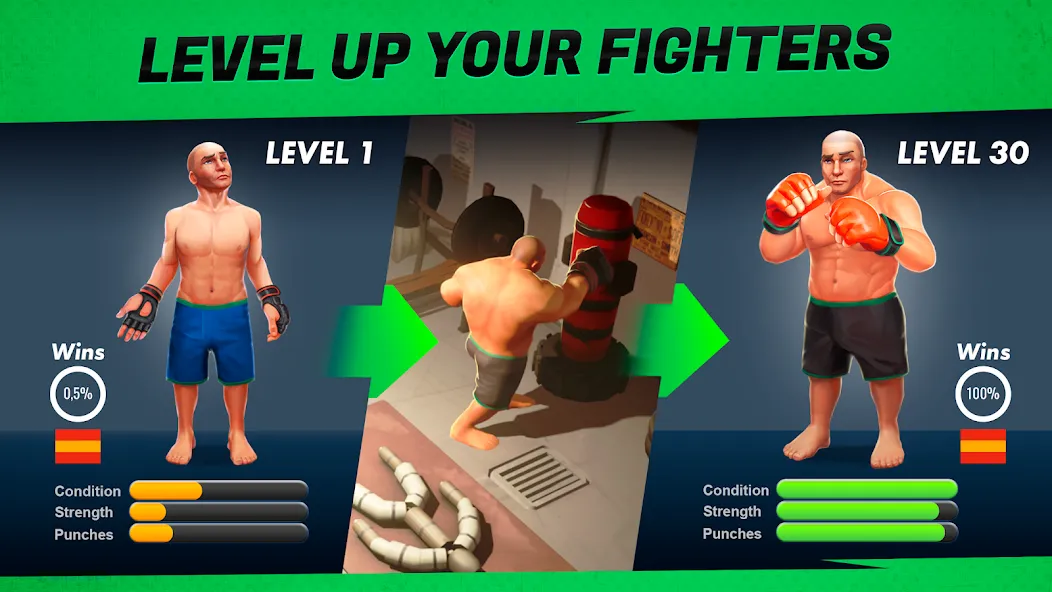 Скачать взломанную MMA Manager 2: Ultimate Fight (ММА Менеджер 2)  [МОД Unlimited Money] — полная версия apk на Андроид screen 2