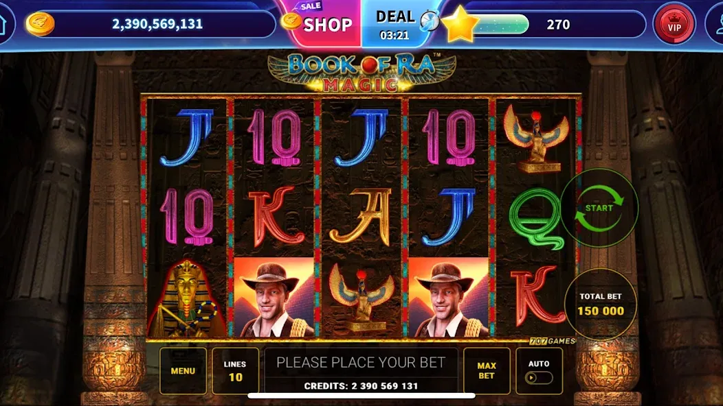 Скачать взлом Book of Ra™ Deluxe Slot (Бук оф Ра Делюкс Слот)  [МОД Mega Pack] — полная версия apk на Андроид screen 5