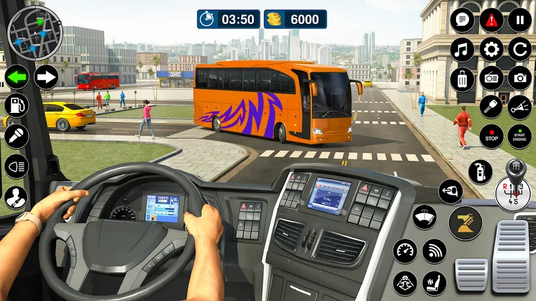 Взломанная Bus Simulator Game: Coach Game  [МОД Много денег] — полная версия apk на Андроид screen 5