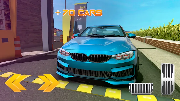 Скачать взломанную Modern Hard Car Parking Games  [МОД Menu] — стабильная версия apk на Андроид screen 1