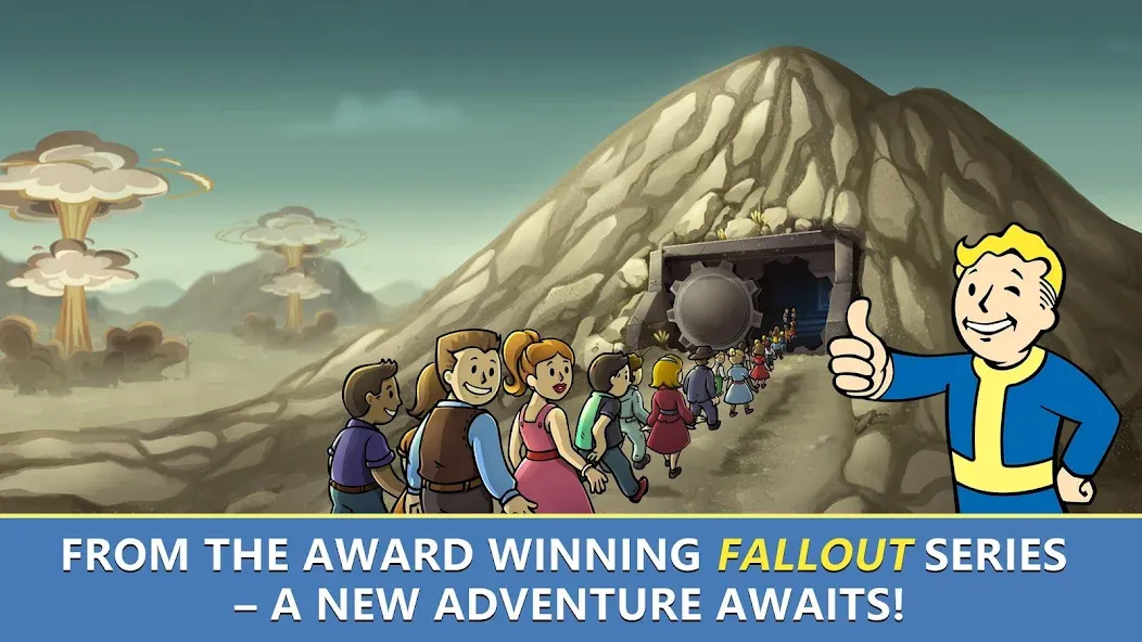 Взломанная Fallout Shelter Online (Фоллаут Шелтер Онлайн)  [МОД Много денег] — полная версия apk на Андроид screen 1