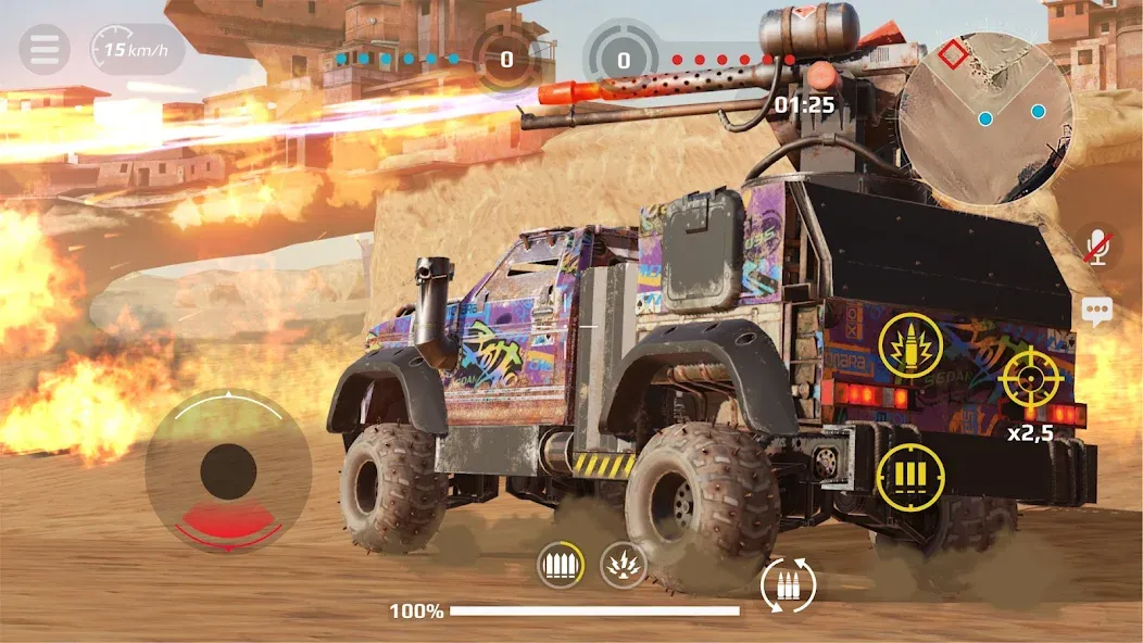 Взломанная Crossout Mobile — PvP Action (Кроссаут Мобайл)  [МОД Unlimited Money] — стабильная версия apk на Андроид screen 2