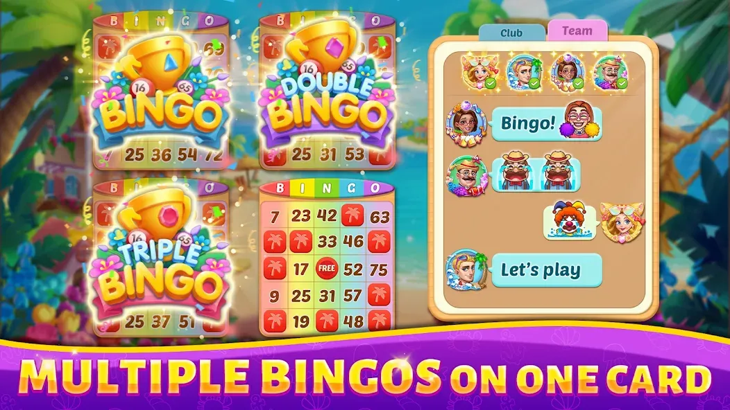 Скачать взлом Bingo Rush — Club Bingo Games (Бинго Раш)  [МОД Меню] — полная версия apk на Андроид screen 5