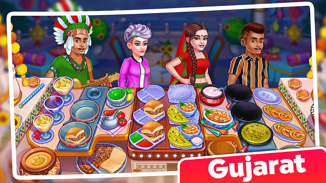 Скачать взломанную Cooking Event : Cooking Games (Кукинг Ивент)  [МОД Menu] — последняя версия apk на Андроид screen 3