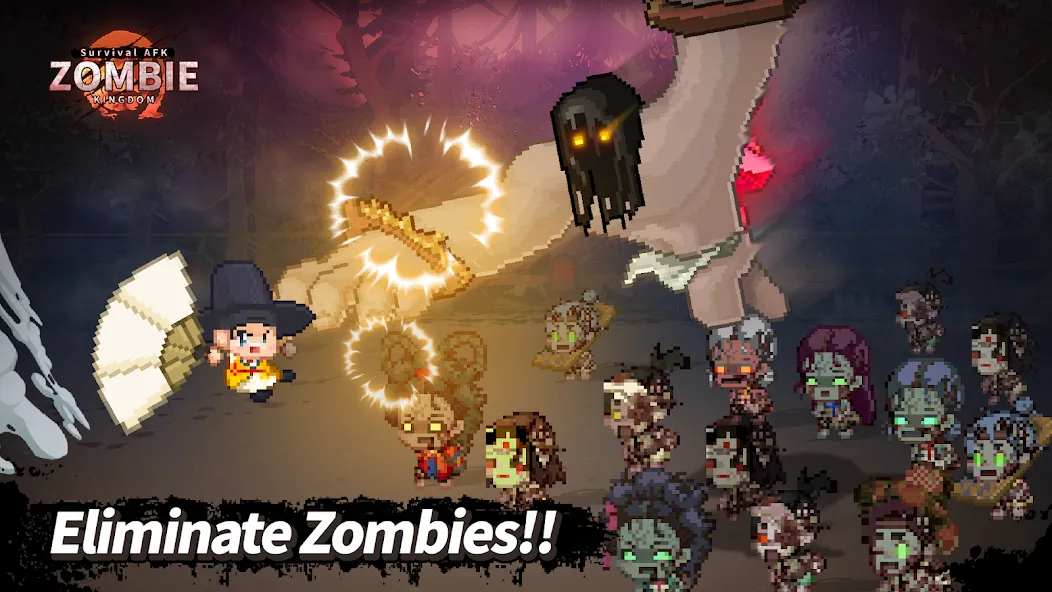 Скачать взлом ZOMBIE Kingdom : Idle RPG (ЗОМБИ Кингдом)  [МОД Меню] — полная версия apk на Андроид screen 5