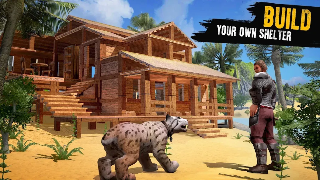 Скачать взлом Jurassic Survival Island (Джурастик Сурвайвал Айленд)  [МОД Mega Pack] — стабильная версия apk на Андроид screen 3