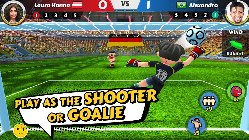 Взлом Perfect Kick 2 — Online Soccer (Пэрфект Кик2)  [МОД Много монет] — последняя версия apk на Андроид screen 2