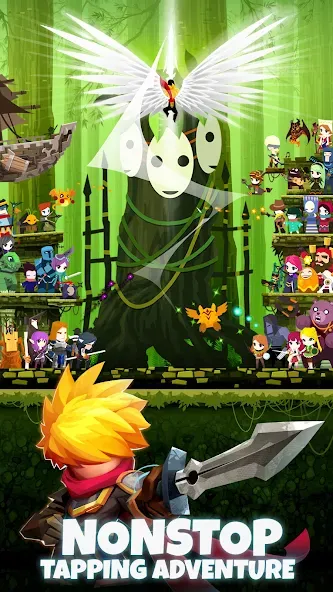 Скачать взломанную Tap Titans 2: Clicker Idle RPG (Тап Титаны 2)  [МОД Все открыто] — стабильная версия apk на Андроид screen 2