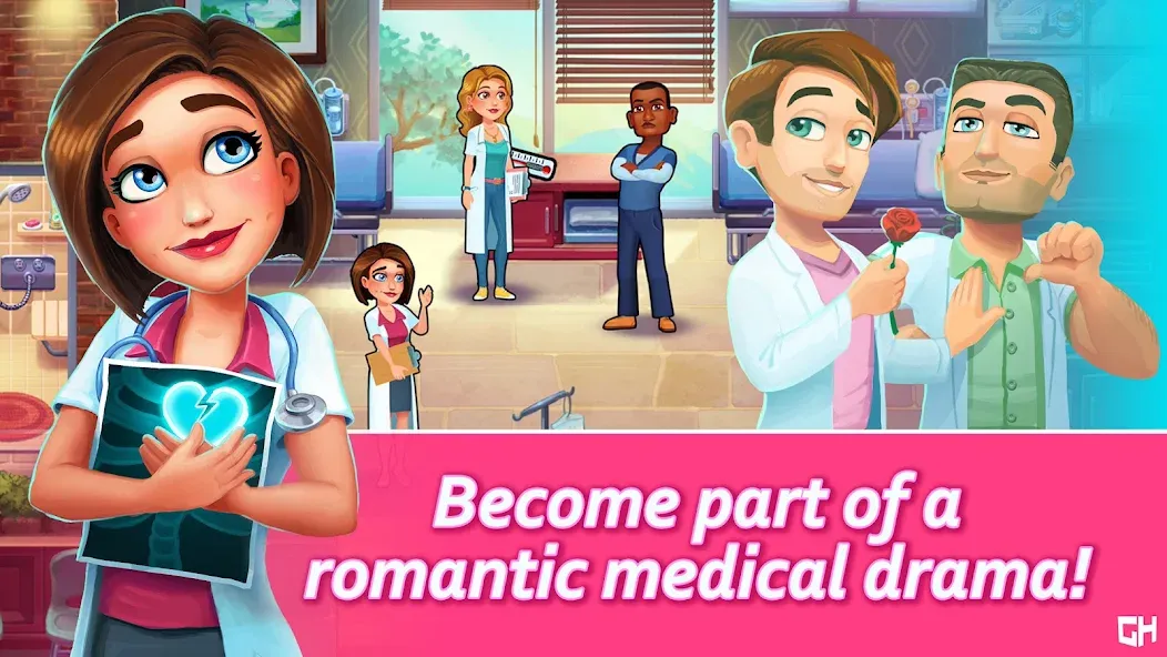 Взломанная Heart's Medicine: Time to Heal  [МОД Все открыто] — полная версия apk на Андроид screen 1