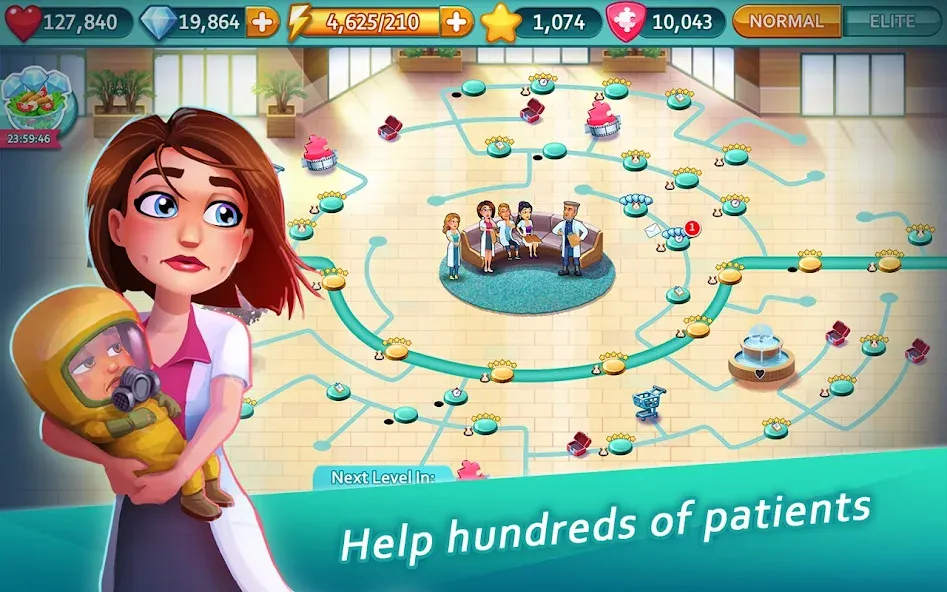 Скачать взлом Heart's Medicine — Doctor Game  [МОД Mega Pack] — последняя версия apk на Андроид screen 4