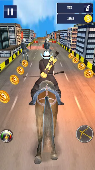 Взлом Cowboy Horse Run  [МОД Бесконечные монеты] — стабильная версия apk на Андроид screen 5