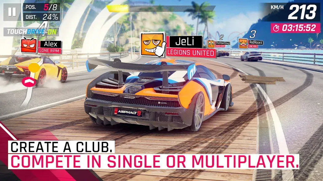 Взлом Asphalt 9: Legends (Асфальт 9)  [МОД Бесконечные деньги] — стабильная версия apk на Андроид screen 4