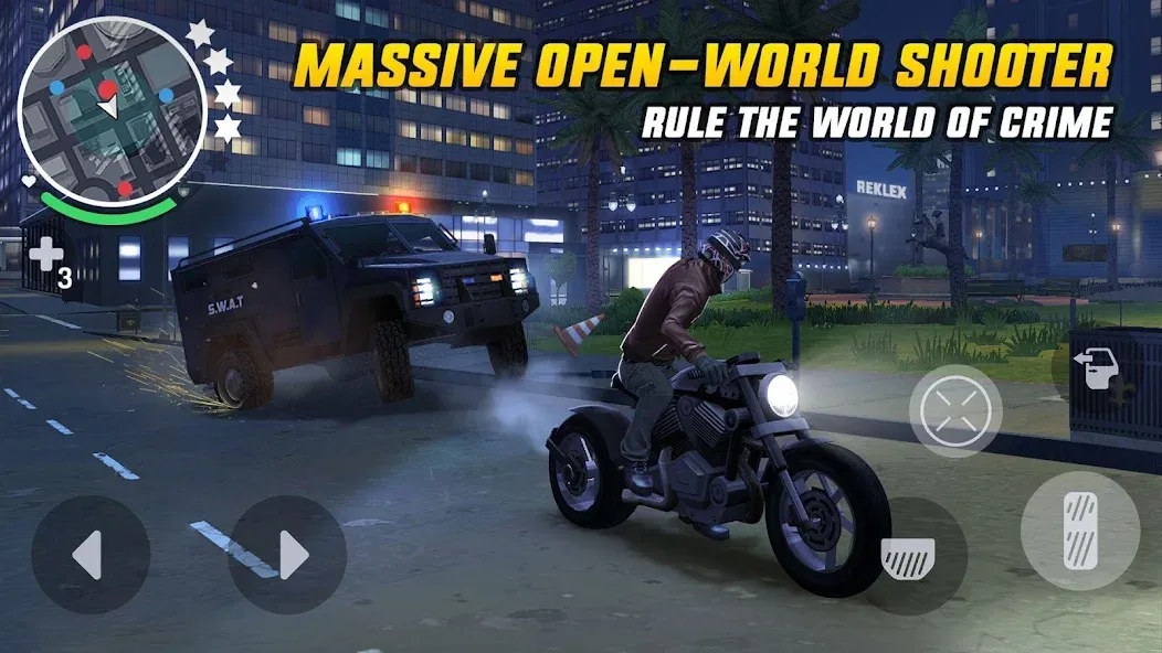 Взломанная Gangstar New Orleans (Гангстар)  [МОД Unlocked] — стабильная версия apk на Андроид screen 2