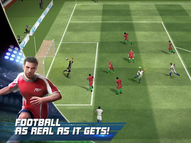 Взлом Real Football (Реал Футбол)  [МОД Menu] — последняя версия apk на Андроид screen 1