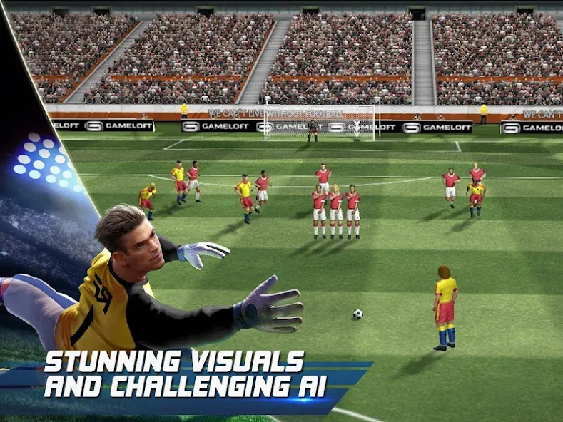 Взлом Real Football (Реал Футбол)  [МОД Menu] — последняя версия apk на Андроид screen 2