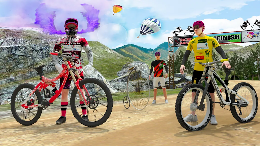 Взлом BMX Rider: Cycle Race Game  [МОД Unlimited Money] — стабильная версия apk на Андроид screen 4