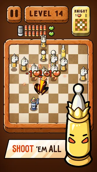 Взломанная Bullet Chess: Board Shootout (Бюллет чесс)  [МОД Menu] — стабильная версия apk на Андроид screen 1