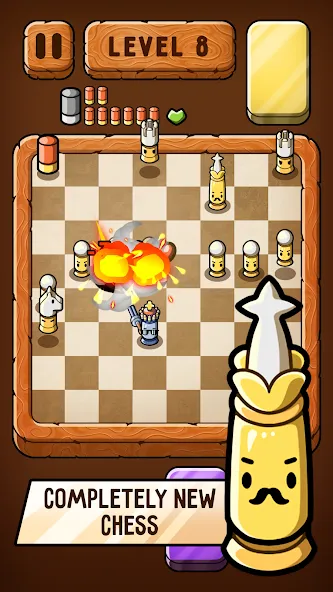 Взломанная Bullet Chess: Board Shootout (Бюллет чесс)  [МОД Menu] — стабильная версия apk на Андроид screen 3