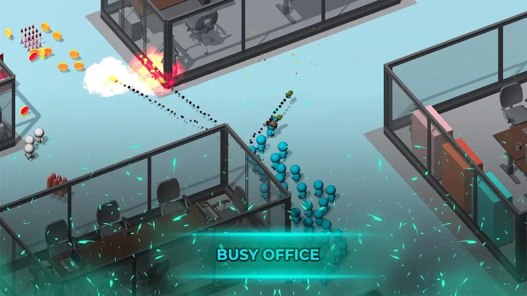 Взлом Crowd War — Action Game (Крауд Вар)  [МОД Меню] — последняя версия apk на Андроид screen 1