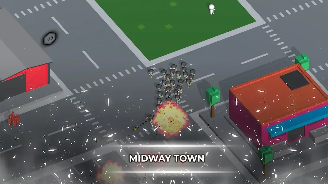 Взлом Crowd War — Action Game (Крауд Вар)  [МОД Меню] — последняя версия apk на Андроид screen 3