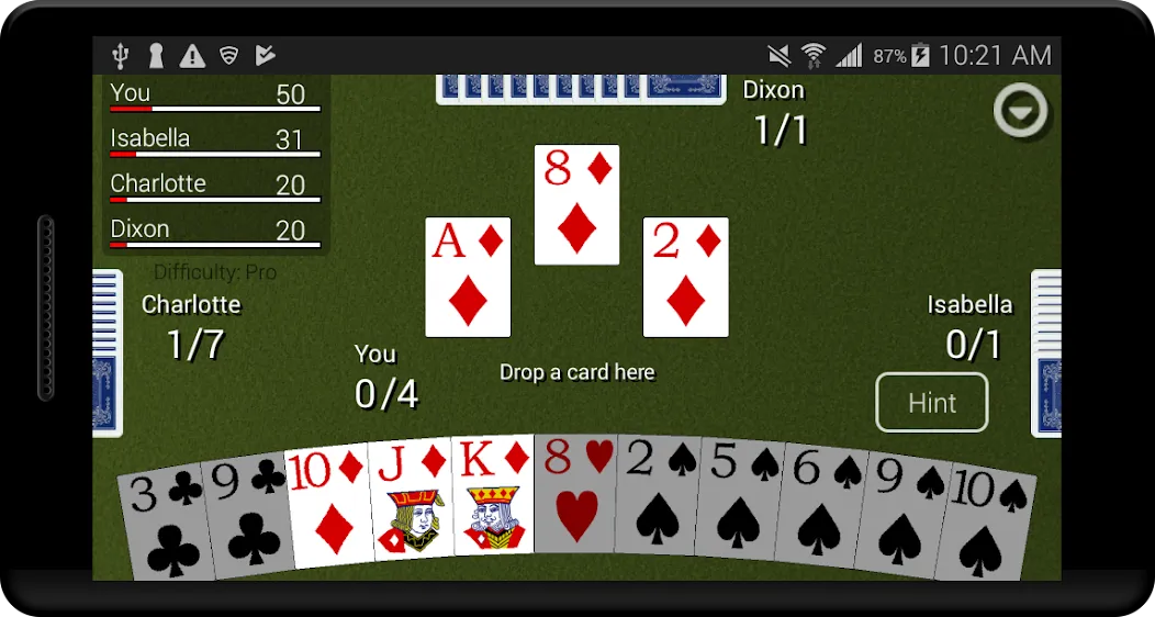 Взломанная Spades Card Classic (Спейдс Кард Классик)  [МОД Mega Pack] — стабильная версия apk на Андроид screen 5