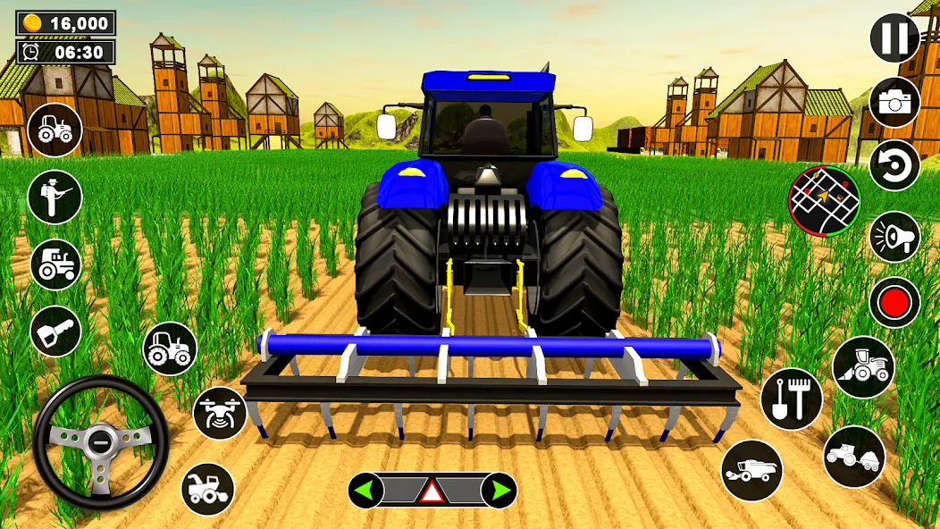 Скачать взлом Real Tractor Driving Simulator (Реальный симулятор вождения трактора)  [МОД Много монет] — полная версия apk на Андроид screen 3