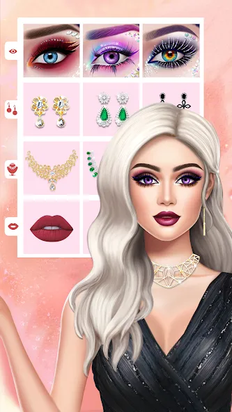 Взломанная DIY Makeup: Beauty Makeup Game  [МОД Меню] — полная версия apk на Андроид screen 2