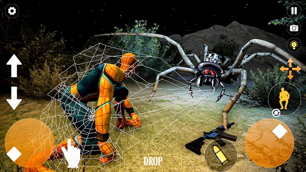 Скачать взломанную Horror Spider : Scary Train  [МОД Бесконечные деньги] — полная версия apk на Андроид screen 3